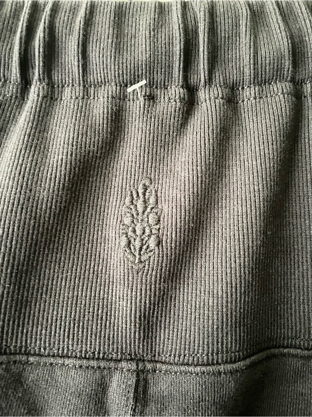 FP Movement: Black Wide-Leg Pleated Drawstring Pants - Picture 6 of 10